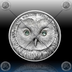 1oz MONGOLIJA "SOVA - URAL OWL" 2011